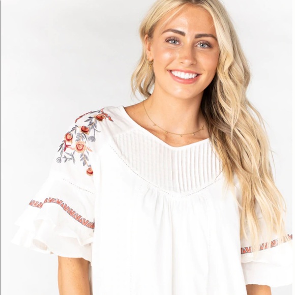 Brass & Roe by cts - Constance Embroidered Dress - Picture 2 of 13